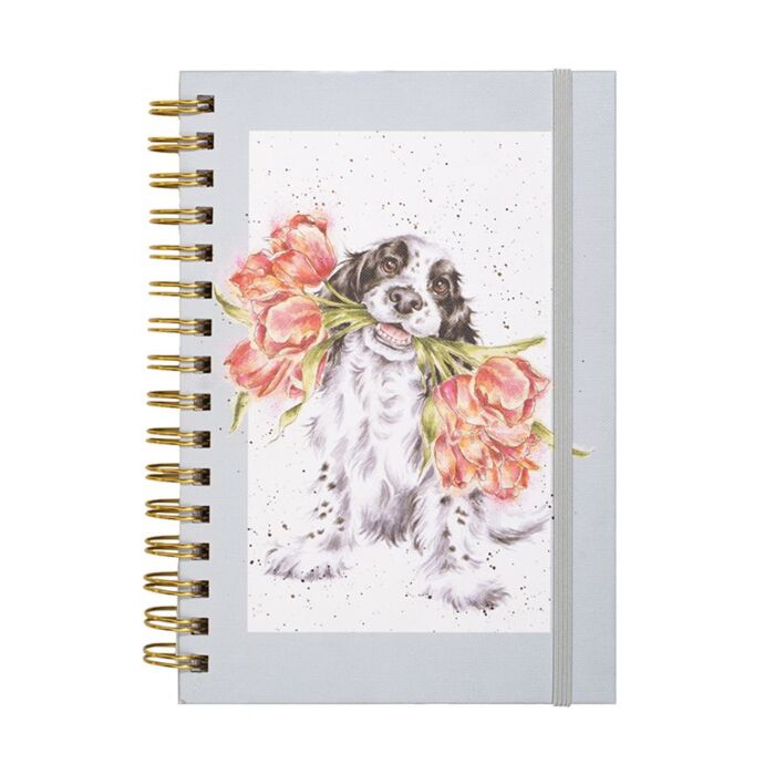Wrendale Designs 'Blooming with Love' Dog Notebook